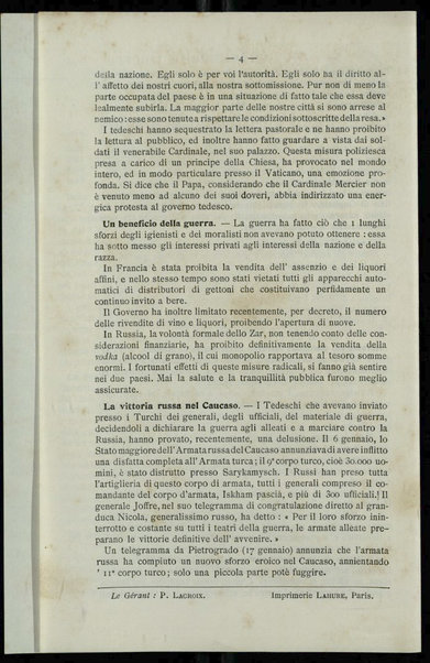 Documenti della guerra : bollettino d'informazioni pubblicato dalla Camera di commercio di Parigi